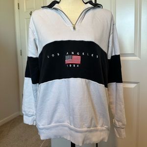 John Galt/Brandy Melville Los Angeles 1984 Quarter Zip